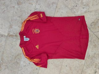 Camisa Casa Espanha Adidas 2004 Medium