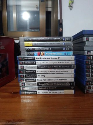 Consegna di giochi PS2 e PS3: Minecraft, Gran Turismo 5, altro