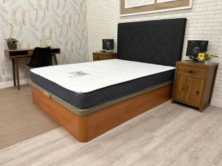 Cama 150x190 + Colchón + Cabezal
