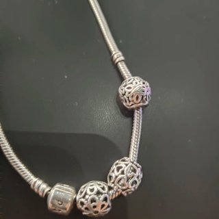 Bracciali Pandora Argento con Charm