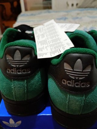 Adidas Superstar II Originales Verde/Negro