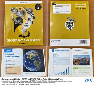 Geography & History 3º ESO. Student's Book. GENiOX