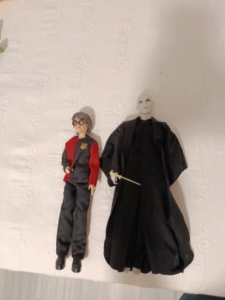 Muñecos Harry Potter y Voldemort Articulables