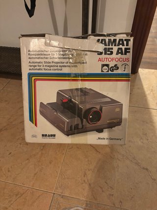 Braun Novamat 315 AF Diapositivas