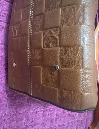 Bolso Purificación Garcia Marrón Impecable