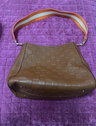 Bolso Purificación Garcia Marrón Impecable
