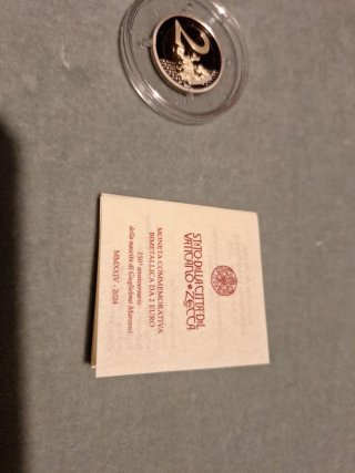 2 Euro Vaticano 2024 Guglielmo Marconi