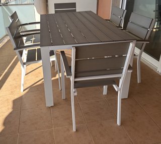 Conjunto Comedor Terraza +6 Sillas Maison du Monde