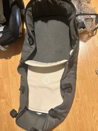 Carro Bugaboo Rosa y Gris