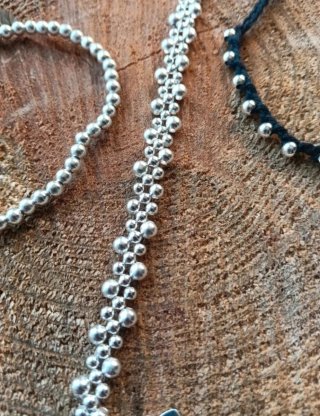 Lote 3 pulseras artesanales