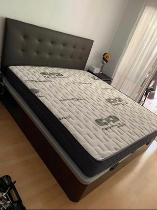 Cama canapé 135x190 con colchón