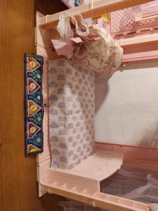 Casa Barbie, años 90. En condiciones aceptables.