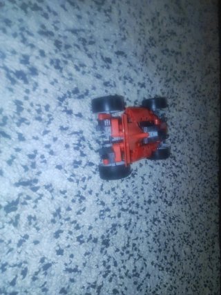 Coche de carreras LEGO naranja