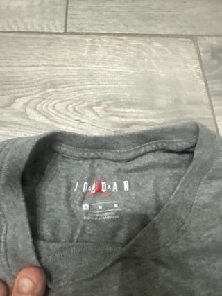 T-shirt Jordan Grigia Logo Jumpman