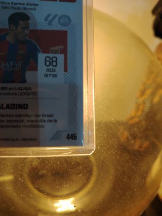 Cromo Panini Neymar Stars on 25