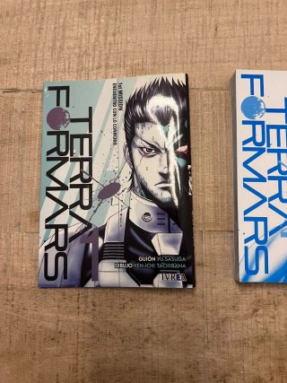 Manga Terra Formars vol. 1 editoral Ivrea
