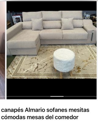 Sofás , canapes , almarios,comodas Mesa de comedor