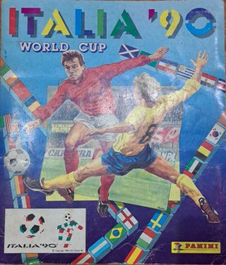 Álbum Mundial Italia 90 Completo