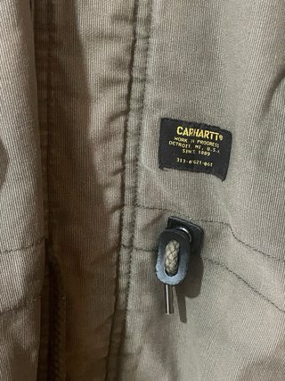 Parka Carhartt WIP Clash Talla L Verde Militar