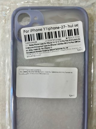 2 Fundas Silicona iPhone 11