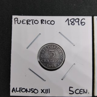 🇵🇷 5 Y 20 CENTAVOS 2 MONEDAS DE PUERTO RICO