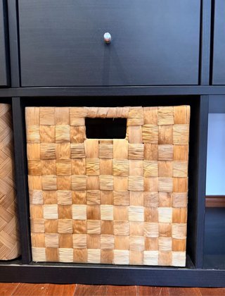 4 Cesta de fibras naturales IKEA KALLAX 40€ ( 10u)