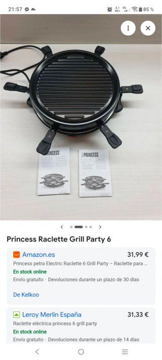 Raclette Princess 6 personas