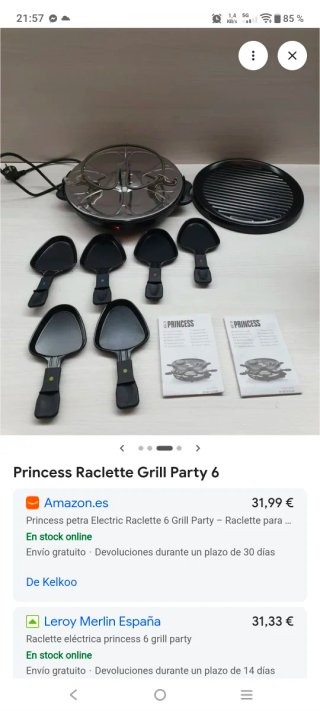 Raclette Princess 6 personas