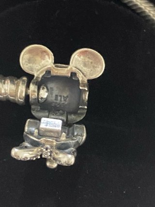 Bracciale Pandora Minnie semirigido argento 925