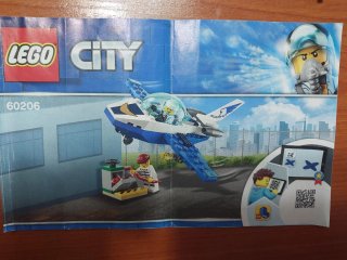 Lego City 60206 Avión de Policía