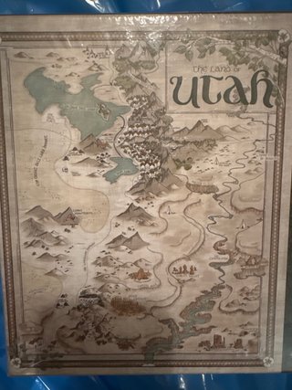 Puzzle Mapa Fantasía Utah 500 Piezas
