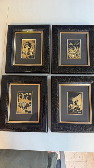 Colección 4 Cuadros Decorativos