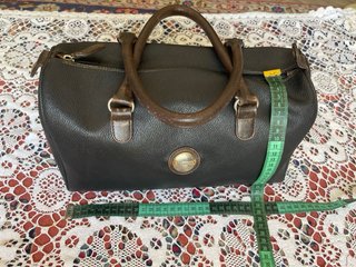 Borsa bauletto Nannini in  pelle nera