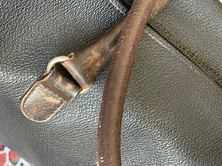 Borsa bauletto Nannini in  pelle nera