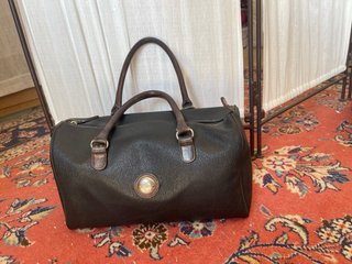 Borsa bauletto Nannini in  pelle nera