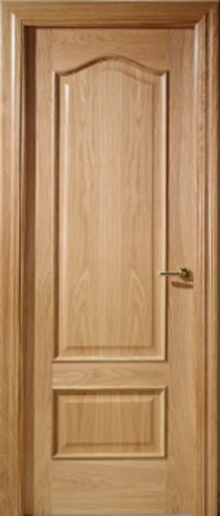 Puertas de madera maciza, 2 normales y 1 de salon