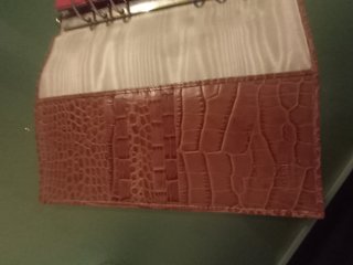 Agenda Valentino Coccodrillo Marrone