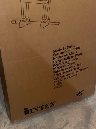 Escalera Intex nueva para piscina
