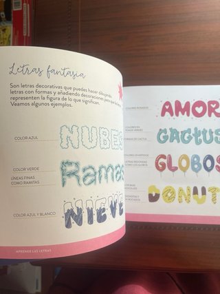 Manual de lettering para niños y niñas Aprende,...