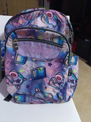 Mochila Totto Multicolor con Diseño Gamer