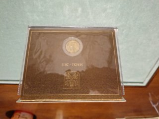 2 Euro Vaticano 2011 Commemorativo Benedetto XVI