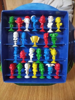 Colección completa Stikeez fútbol 2016