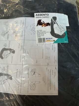 Cadeirinha Pet Assento Carro Gato Cão Transp