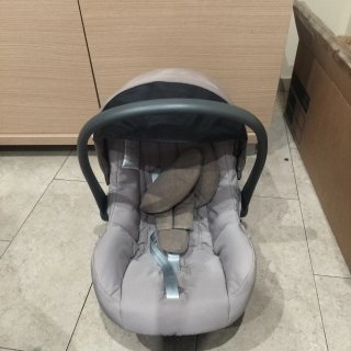 Carrito de bebé 3 piezas gris