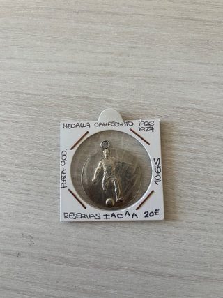 Medalla Campeonato Regional 1926-27 Plata 900