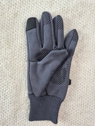 Guantes deportivos táctiles con forro polar ligero