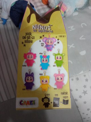 Nunos lil Monsters Twinky Peluche Rosa