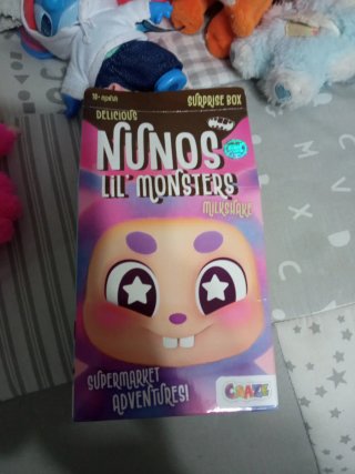 Nunos lil Monsters Twinky Peluche Rosa