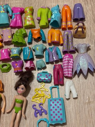 Lote Ropa y Accesorios Polly Pocket