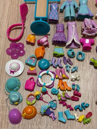 Lote Ropa y Accesorios Polly Pocket